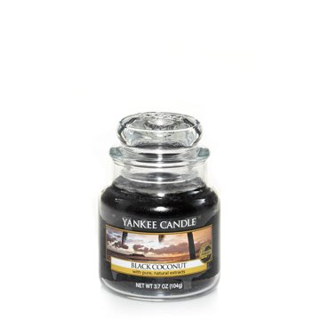 Yankee Candle 1254005E candela di cera Rotondo Cocco Nero 1 pz