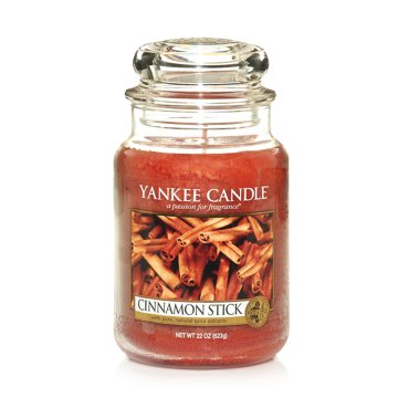 Yankee Candle 1055974E candela di cera Rotondo Cannella Marrone 1 pz