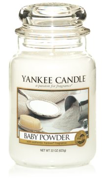 Yankee Candle 1122150 candela di cera Rotondo Bianco 1 pz