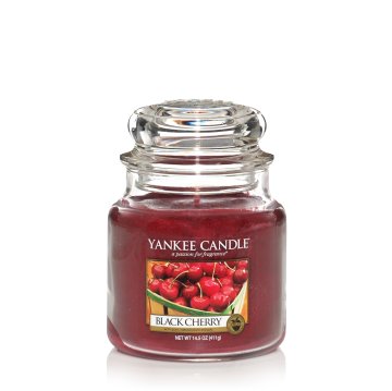 Yankee Candle 10.00114.0035-1 candela di cera Altro Cherry (fruit) Rosso, Trasparente 1 pz