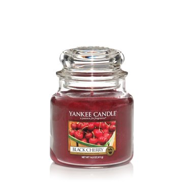 Yankee Candle 10.00114.0035-1 candela di cera Altro Ciliegia (frutto) Rosso, Trasparente 1 pz