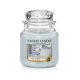 Yankee Candle A Calm & Quiet Place candela di cera Rotondo Legno di cedro, Giacinto, Mandarino Blu, Trasparente 1 pz 2