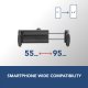 Cellularline Spin - Universal Supporto smartphone da auto per alette di aerazione 10