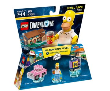 Warner Bros Lego: Dimensions - The Simpsons Level Pack