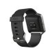 Fitbit FB159ABBKL accessorio indossabile intelligente Band Nero Elastomero, Acciaio inox 4