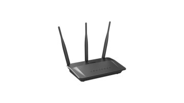 D-Link DIR-809 router wireless Fast Ethernet Dual-band (2.4 GHz/5 GHz) Nero