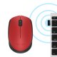 Logitech M171 Red-K mouse Ambidestro RF Wireless Ottico 1000 DPI 7