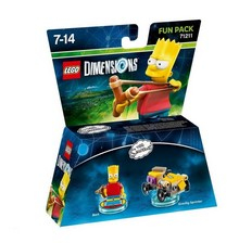 Warner Bros LEGO Dimensions - Fun Pack Bart Simpson (The Simpsons)