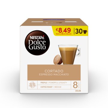 Nescafé Dolce Gusto Caffè Cortado Espresso Macchiato 30 Capsule