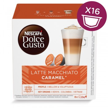 Nescafé Dolce Gusto Latte Macchiato Caramel, 16 caps Capsule caffè 16 pz