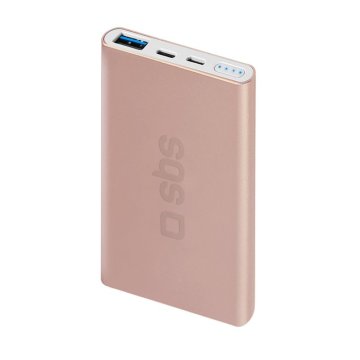 SBS Power bank a ricarica rapida da 5000 mAh - Oro Collection