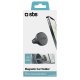 SBS Supporto auto rotondo magnetico per telefono con fissaggio a clip 3