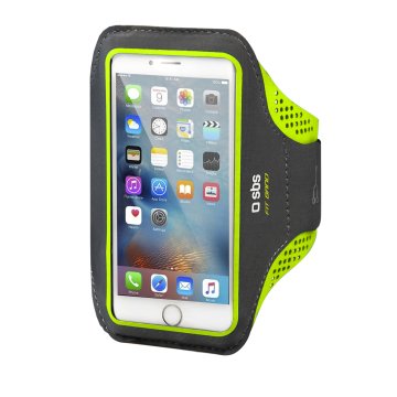 SBS Custodia da braccio sportiva per smartphone fino a 5"