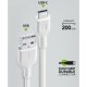 Cellularline Power Cable 200cm - USB-C Cavo USB-C per ricarica e trasferimento dati 5