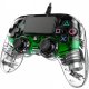NACON PS4OFCPADCLGREEN periferica di gioco Verde, Trasparente USB Gamepad Analogico/Digitale PC, PlayStation 4 3