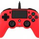 NACON PS4OFCPADRED periferica di gioco Rosso USB Gamepad Analogico/Digitale PC, PlayStation 4 2