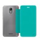 Wiko WIFLF0102 custodia per cellulare Custodia flip a libro Turchese 2
