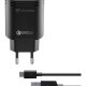 Cellularline USB Charger Kit 18W - USB-C - Huawei, Xiaomi, Wiko, Asus and other smartphone Caricabatterie da rete adattivo 18W con cavo USB-C 2
