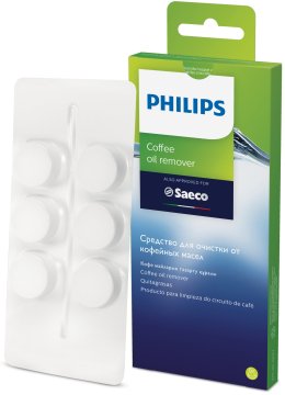 Philips Pastiglie per la rimozione dei residui grassi del caffè CA6704/10