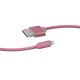 SBS TECABLPOLOLIGP cavo Lightning 1 m Rosa 3