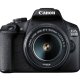 Canon EOS 2000D BK 18-55 IS II EU26 Kit fotocamere SLR 24,1 MP CMOS 6000 x 4000 Pixel Nero 2