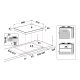 Hotpoint Piano cottura a gas PCN 640 T (AN) R /HA 6