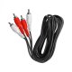 Ekon ECA2RCA30MM cavo audio 3 m 2 x RCA Nero 2