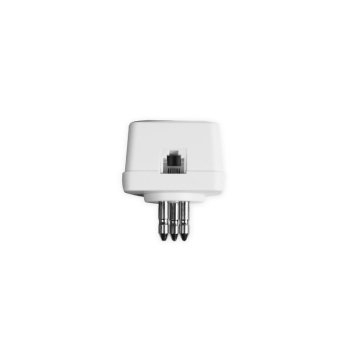 Ekon ECTELFIXADSL3P adattatore per inversione del genere dei cavi 2x Terminal plug RJ11 Bianco