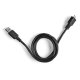 Ekon ECITUSB3MIC10MMK cavo USB USB 3.2 Gen 1 (3.1 Gen 1) 1 m USB A Micro-USB B Nero 2