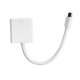 Ekon ECITDISLPVGA cavo e adattatore video VGA (D-Sub) Mini DisplayPort Bianco 2