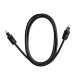 Ekon ECATOSL10K cavo InfiniBand e in fibra ottica 1 m Toslink Nero 2