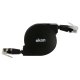 Ekon Cat 5e cavo di rete Nero 1 m Cat5e U/UTP (UTP) 2