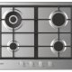 Candy Timeless CHG6BR4WX Acciaio inox Da incasso 60 cm Gas 4 Fornello(i) 2