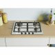 Candy Timeless CHG6BR4WX Acciaio inox Da incasso 60 cm Gas 4 Fornello(i) 7