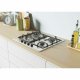 Candy Timeless CHG6BR4WX Acciaio inox Da incasso 60 cm Gas 4 Fornello(i) 8