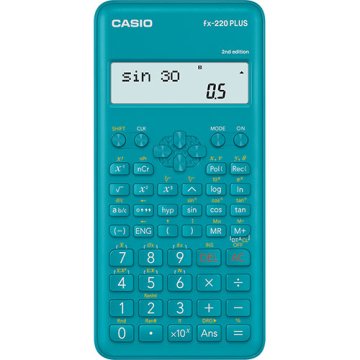 Casio FX-220 Plus calcolatrice Tasca Calcolatrice scientifica Blu