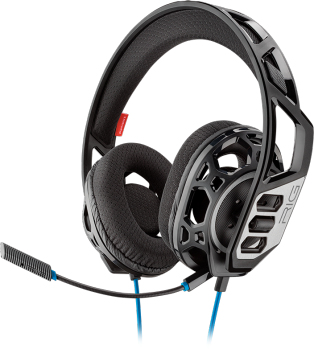 POLY 300 HS Auricolare Cablato A Padiglione Gaming Nero