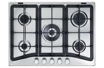 De’Longhi PFI 57 GH piano cottura Acciaio inox Da incasso 68 cm Gas 5 Fornello(i)