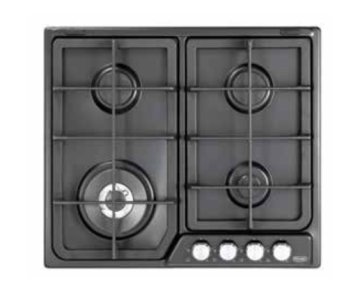 De’Longhi PFA 46 GH piano cottura Antracite Da incasso 60 cm Gas 4 Fornello(i)