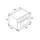 Bertazzoni La Germania F969LAGEKXT forno 100 L Grigio 3