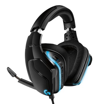 Logitech G G635 Auricolare Cablato A Padiglione Giocare Nero, Blu