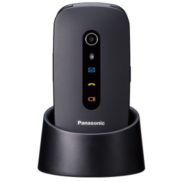 Panasonic KX-TU466 6,1 cm (2.4") 110 g Nero Telefono cellulare basico