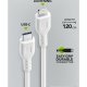 Cellularline Power Cable 120cm - USB-C to Lightning Cavo USB-C to Lightning per ricarica e trasferimento dati 4