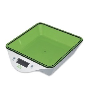 DCG Eltronic PWC8070 bilancia da cucina Verde, Bianco Bilancia da cucina elettronica