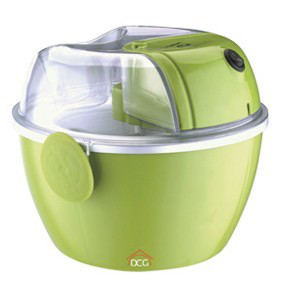 DCG Eltronic IC4988 macchina per gelato 1 L 10 W Verde, Trasparente