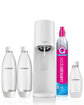SodaStream Terra Bianco Value Pack Metallo, Plastica, Polietilene tereftalato (PET)