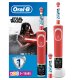 Oral-B Kids Spazzolino Elettrico Ricaricabile 1 Manico con Personaggi di Star Wars, per età da 3 anni 2