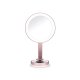 BaByliss LED Beauty Mirror specchietto per trucco Libera installazione Rotondo Rosa 3