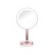 BaByliss LED Beauty Mirror specchietto per trucco Libera installazione Rotondo Rosa 4