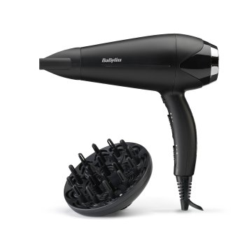 BaByliss D572DE asciuga capelli 2200 W Nero